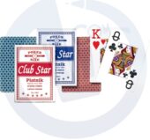 Piatnik karte plastične za poker Club Star
