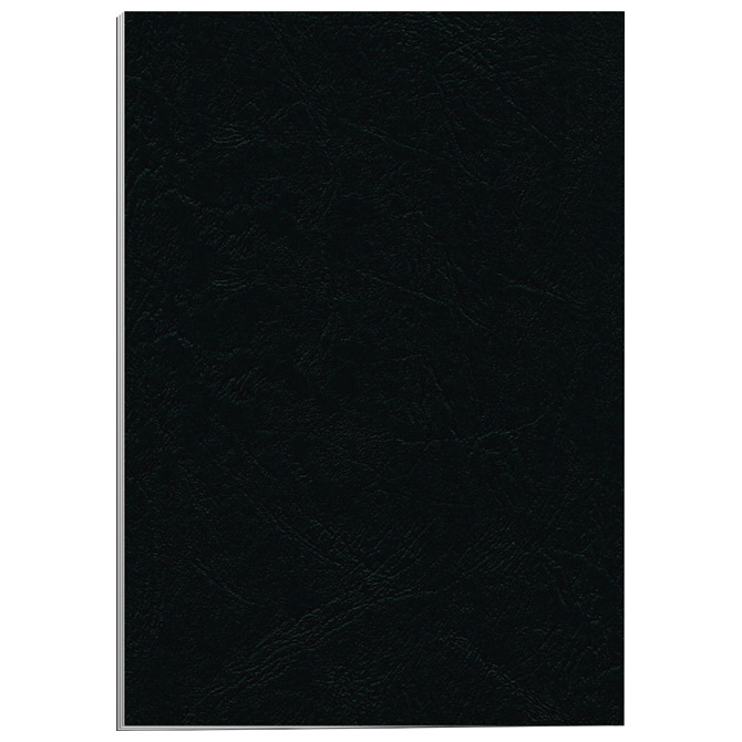 Korice za spiralno koričenje 250g karton A3 pk100 Fellowes crne