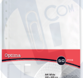 Fascikla A4 11 rupa 80MIC XXL 50 folija Optima