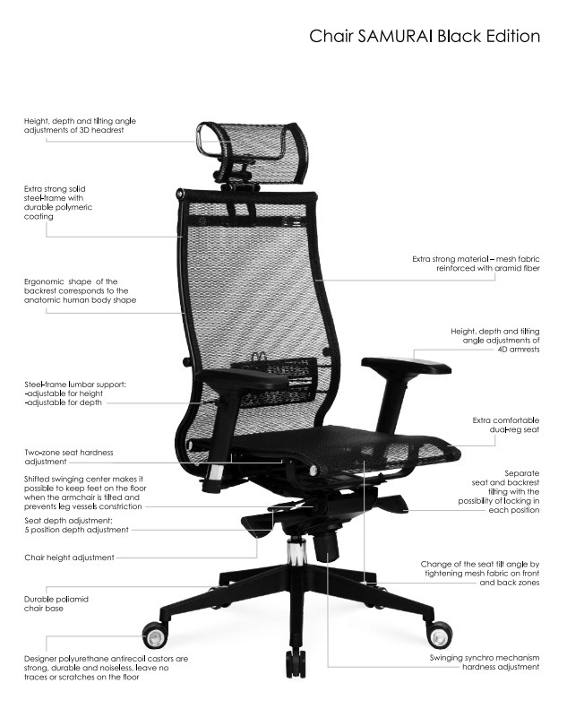 Kancelarijska fotelja M291M - Slika 3