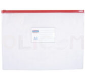 Fascikla zip A4 pvc providna