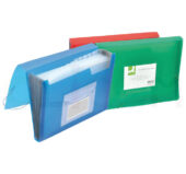 Kućni budžet 6 pregrada s gumicom A4 plava  pp Q-Connect Donau KF16598