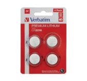 Baterija litijum dugmasta 3V CR2016 Verbatim 1/2