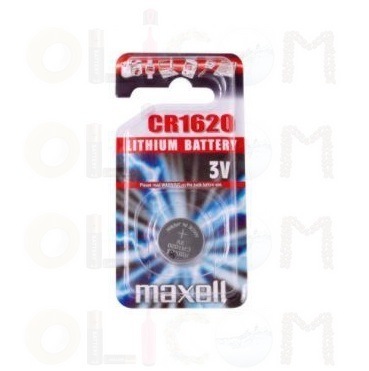 Baterija CR1620 alkalna blister Maxell