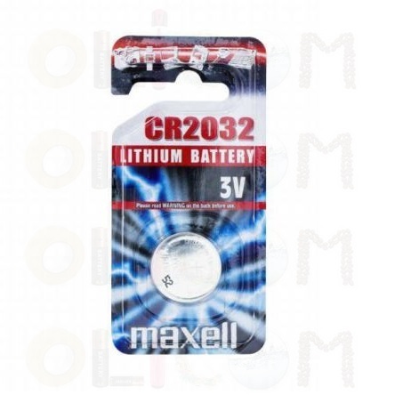 Baterija CR2032 alkalna blister Maxell
