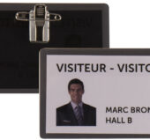 Samolaminirajući bedž za ID kartice, 100x66mm, kombo zakačka 1/25 Tarifold