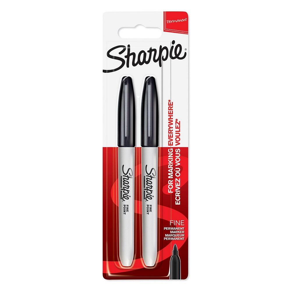 Marker Sharpie FINE crni 2 komada