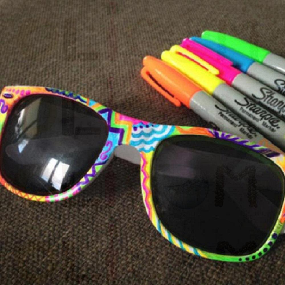 Sharpie set markera UV NEON 4/1