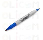 Permanentni marker Sharpie TWIN TIP plavi 1/1