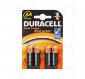 Baterija LR 6 alkalna Duracell AA 1/4 blister