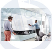 Magnetna Whiteboard folija 280x198mm (A4) O+CO