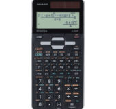 Kalkulator tehnički 16mesta 640 funkcija Sharp EL-W506T-GY crno sivi blister