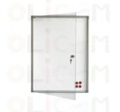Oglasna tabla bela magnetna sa vratima i ključem 51x37cm