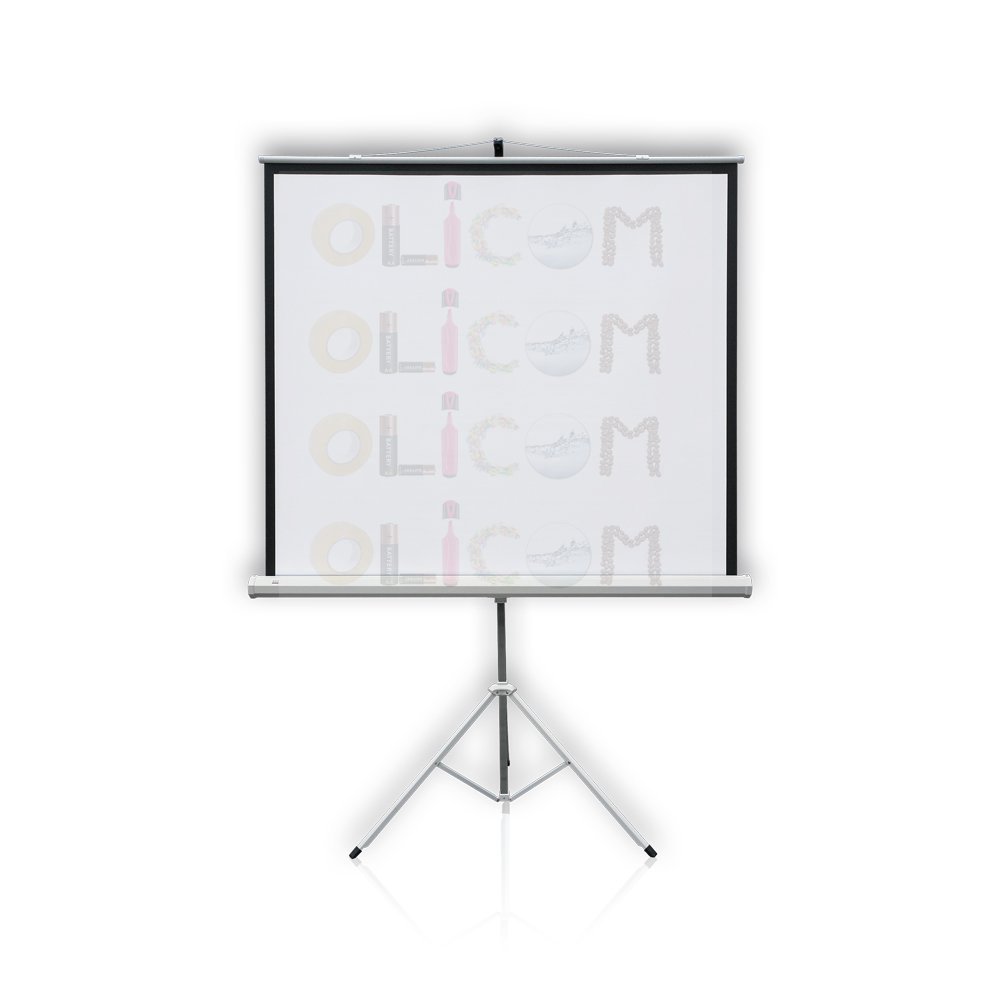 Platno za projekcije Triopod mobile 150x150cm 1:1.jpg Profesional