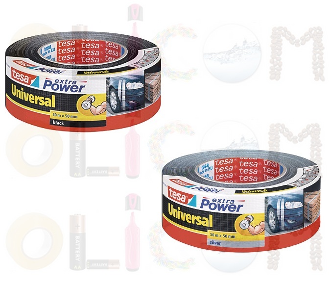 Traka lepljiva 50mm/50m Extra Power Tesa 56389-05 crna i siva