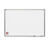Bela magnetna tabla 120×240 alu ram