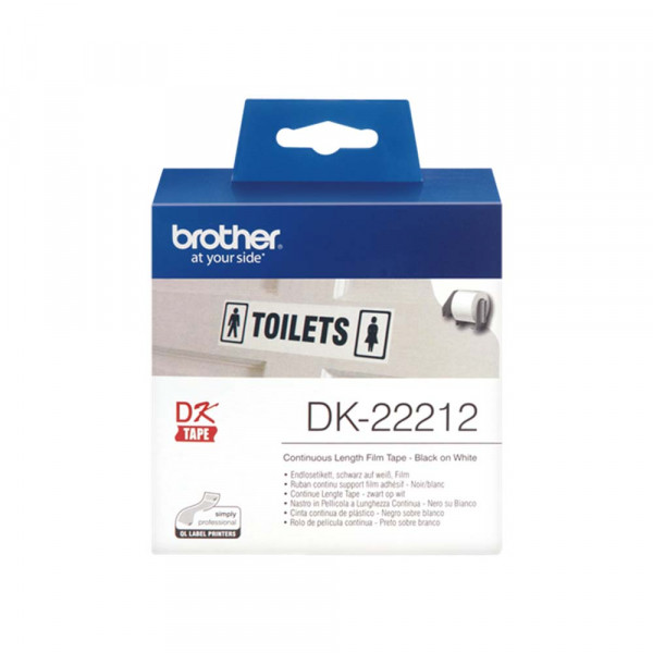 Brother nalepnice u koturu DK-22212 Kontinuirana traka 62mm x 15.24m