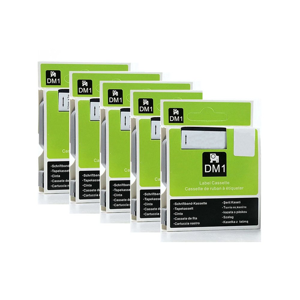 Traka za Dymo kopija DM1 53710 24mm x 7mm crna/providna