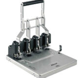 Bušač 4 rupe do 150 listova HD4150 Rexel 2101235 srebrno-crni