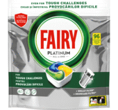 FAIRY Kapsule za mašinsko pranje posuđa platinum lemon 96/1