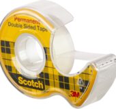 Lepljiva traka obostrana Scotch 665 na stalku, 12mm x 6,3m; 136D
