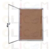 Oglasna tabla plutana sa vratima i ključem 54X68 4XA4